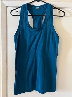 Athleta Women’s Teal Racerback Tank Top - Athletic Performance